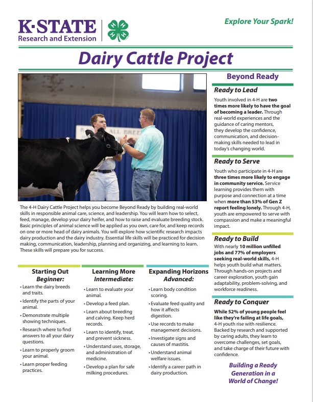 Dairy Cattle Spark Page Thumbnail