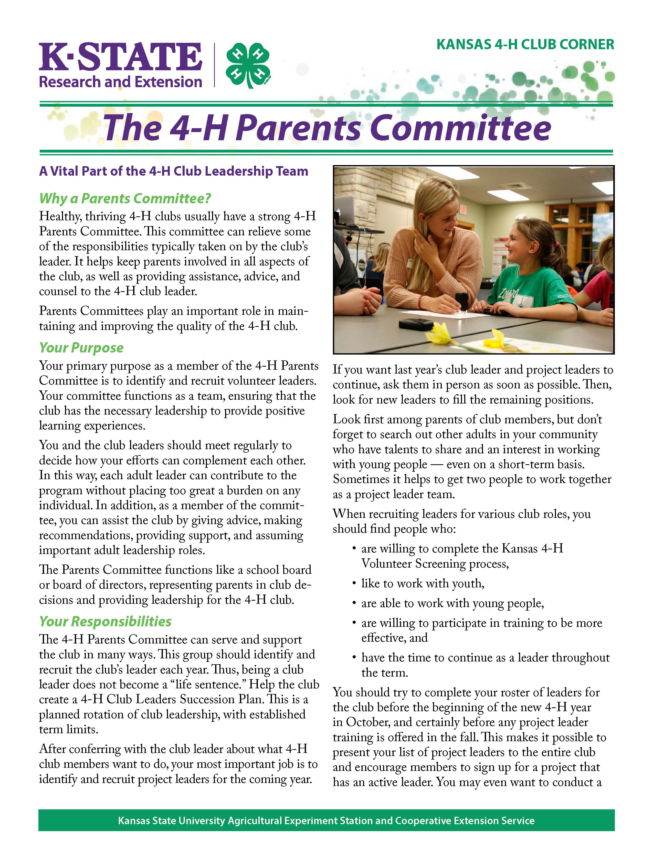 parent's committee